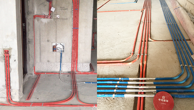 線路鋪設(shè) 橫平豎直標準化