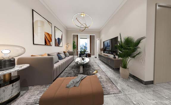 新民路單位房現(xiàn)代風(fēng)格